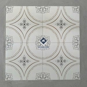 Gạch bông porcelain 40x40 hoạ tiết phong cách Indochine    