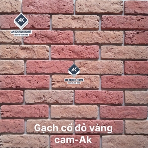 Gạch cổ champa đỏ vàng cam