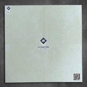 Gạch đá mờ nhám 40x40 hiệu ứng màu trắng kem