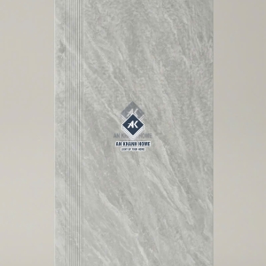 Gạch granite lát bậc cầu thang 47x120 màu xám vân đá bề mặt mờ