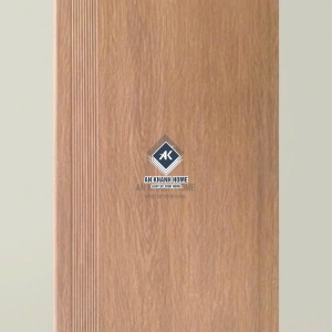 Gạch lát bậc cầu thang vân giả gỗ màu vàng 47x120cm