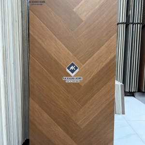 Gạch lát nền 60x120 màu nâu giả gỗ vân xương cá