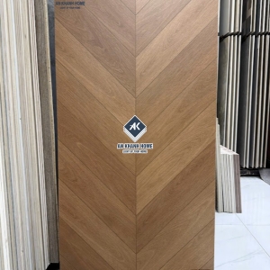 Gạch lát nền 60x120 vân giả gỗ ghép xương cá đẹp