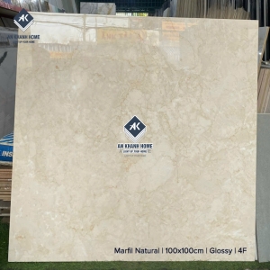 Gạch lát nền ấn độ 1000x100mm Marfil Natural vân đá vàng kem bóng kiếng