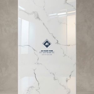 Gạch lát nền ấn độ 60x120 trắng vân đá xám bóng kính