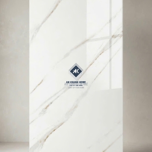 Gạch lát nền ấn độ 60x120 trắng vân xám vàng bóng kính