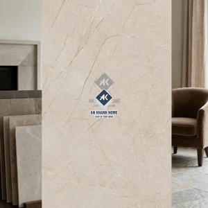 Gạch lát nền ấn độ 60x120cm Armani Ivory đá mờ vàng kem