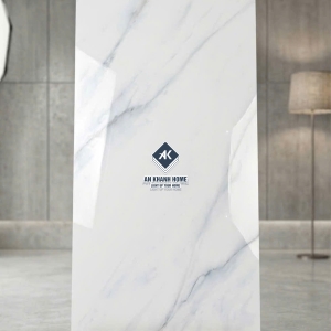 Gạch lát nền ấn độ 80x160 trắng vân mây xám nhạt bóng kiếng