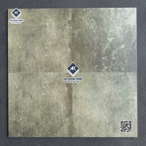 Gạch lát nền giả cổ 40x40cm màu xanh nhám mờ hiệu ứng