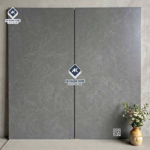 Gạch ốp lát kis 60x120 bề mặt màu xám đậm