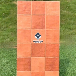 Gạch ốp tường 40x80 mix màu đất nung