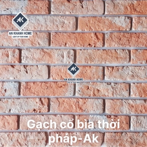Gạch ốp tường giả cổ bìa thời pháp   