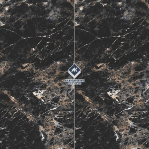 Gạch Ấn Độ 80x160 Màu Đen Burbury Black AVA-BL816.23 Bề Mặt Siêu Bóng