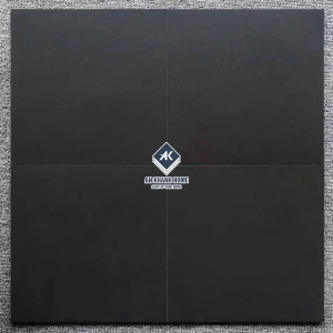 Gạch bông đơn sắc 30x30 màu đen trơn không vân bề mặt mờ