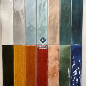 BST Gạch thẻ 75x300 cm xương men hiệu ứng loang bóng