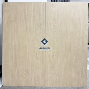 Gạch 60x120 Ấn Độ Vân Gỗ màu kem vàng tone ấm mờ