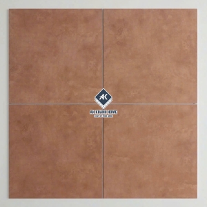 Gạch bông đơn sắc 30x30 màu nâu đất vân xi măng loang MF3168L bề mặt mờ