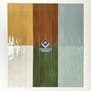 BST Gạch thẻ 6x40 cm xương men hiệu ứng loang bề mặt bóng