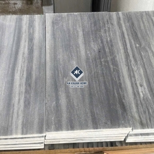 Đá sọc dưa màu xám nhạt bề mặt mài hone