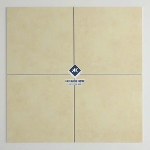 Gạch bông đơn sắc 30x30 màu kem vàng nhạt vân xi măng bề mặt mờ