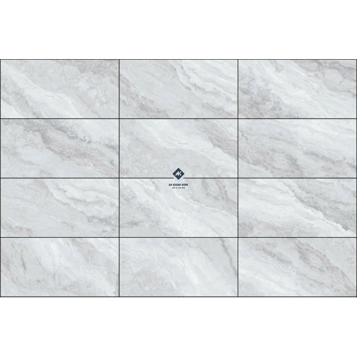 Gạch lát nền Malaysia 60x120 xám ghi vân đá Marble bóng kiếng