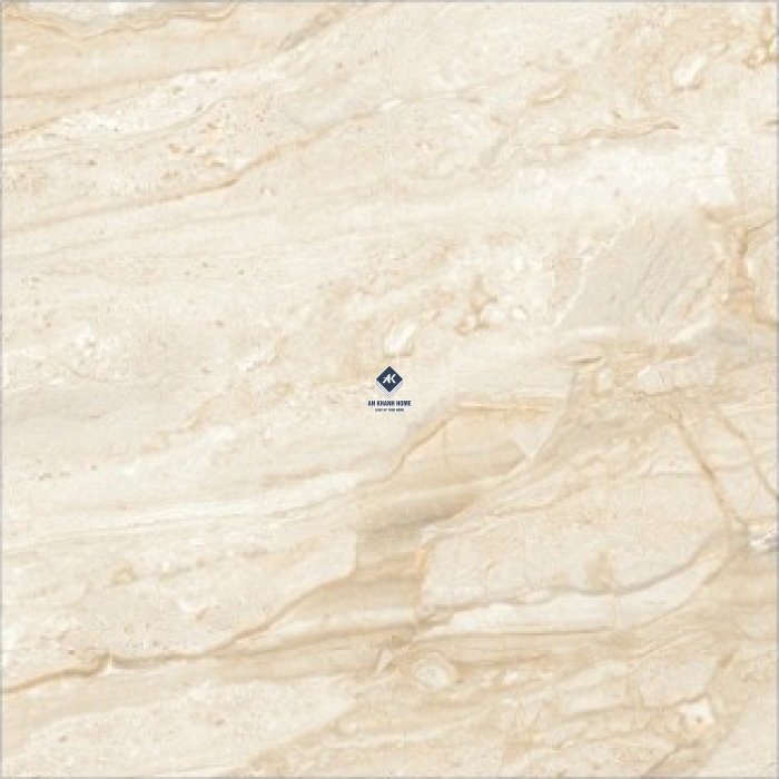 Gạch Ấn Độ 100x100 Màu Vàng Kem Vân Đá Marble Albania Beige Bề Mặt Bóng
