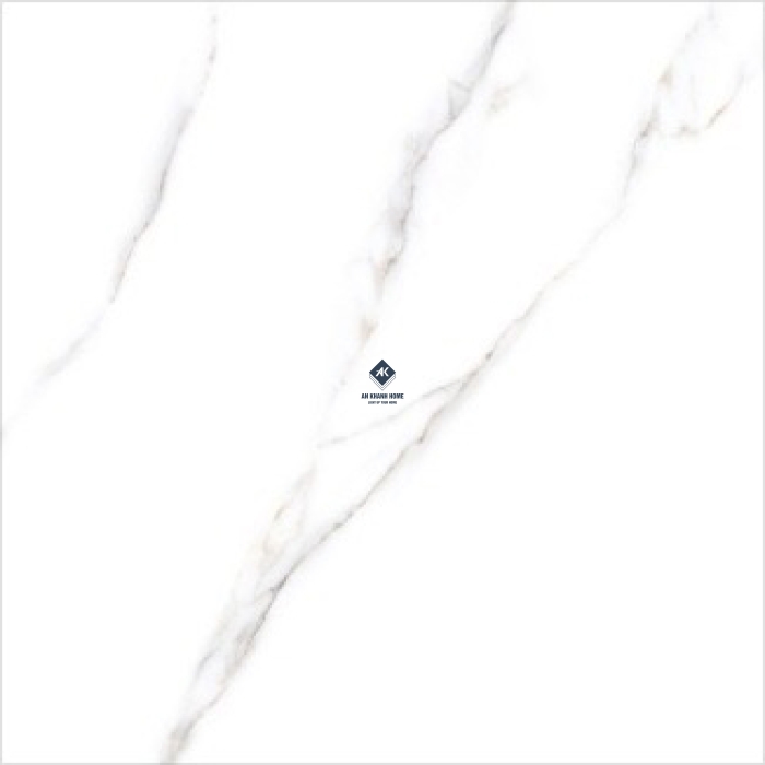 Gạch Ấn Độ 100x100 Màu Trắng Vân Đá Marble Emperald White Bề Mặt Bóng