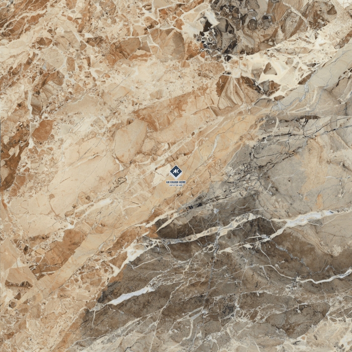 Gạch Ấn Độ 120x120 BRECCIA BLUE Bề Mặt Bóng