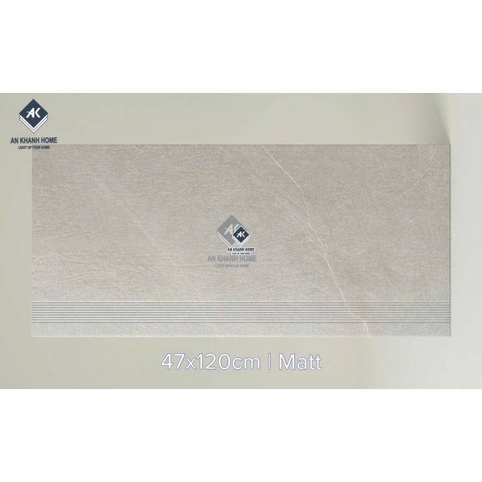 Gạch lát bậc cầu thang granite đá mờ xám 47x120 trung quốc