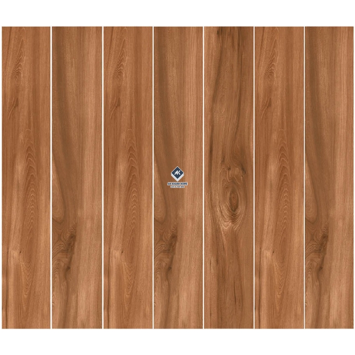 Gạch Ấn Độ 20x120 Vân Gỗ Nâu Cofie Brown