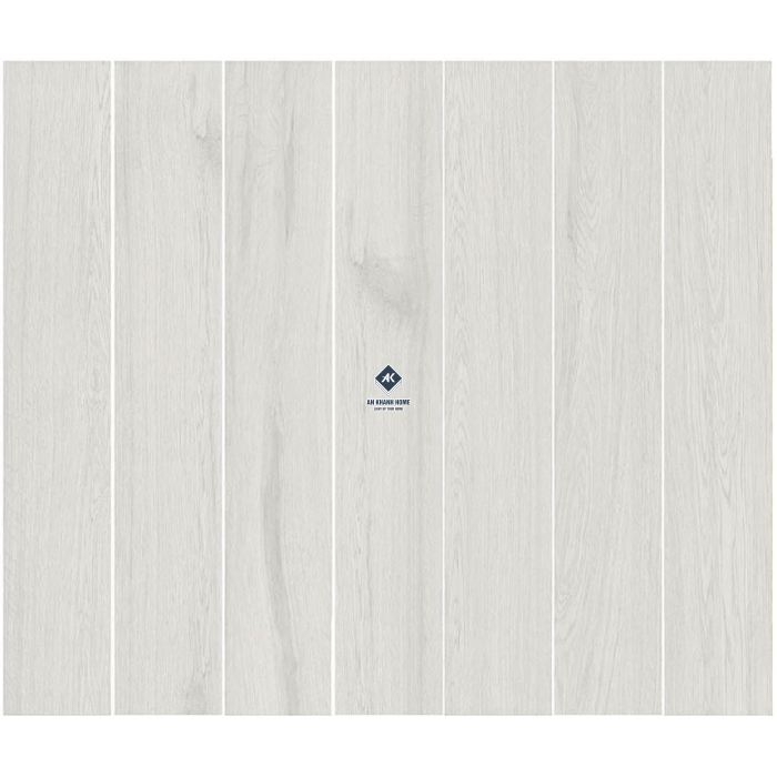 Gạch Ấn Độ 20x120 Vân Gỗ Xám Nhạt Torino White Bề Mặt Mờ