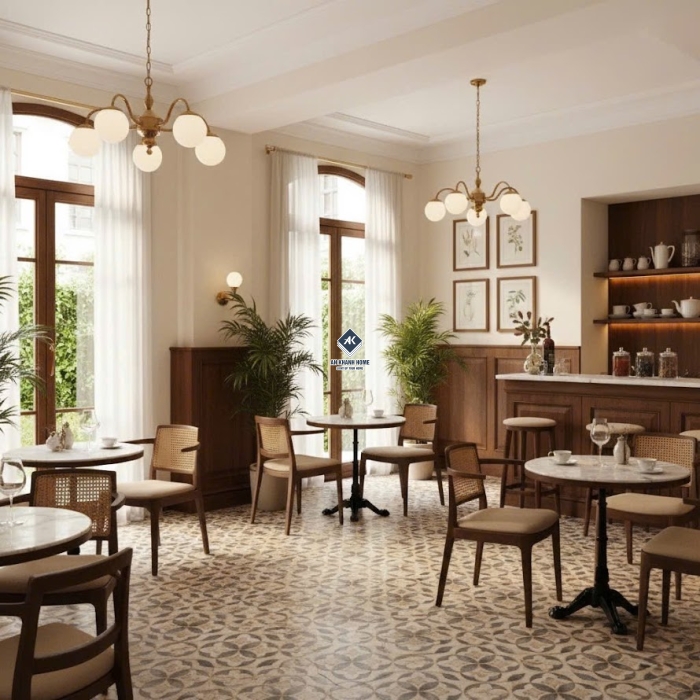 Gạch bông 30x30 hoạ tiết tối giản cổ điển     