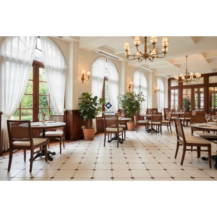 Gạch bông kem bát giác 30x30 trung quốc