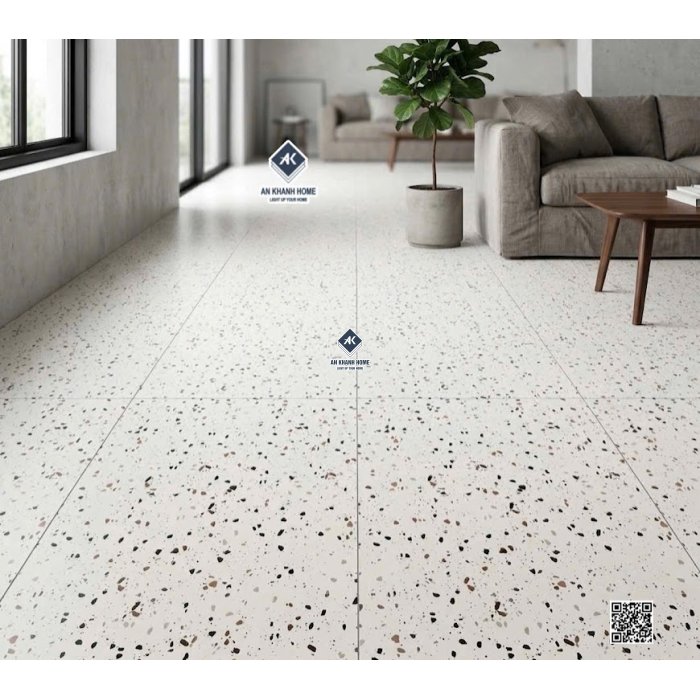 Gạch terrazzo nhiều màu 60x120 kis đá granite