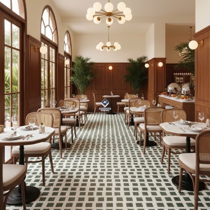 Gạch bông 30x30 hoạ tiết giả cổ vintage          