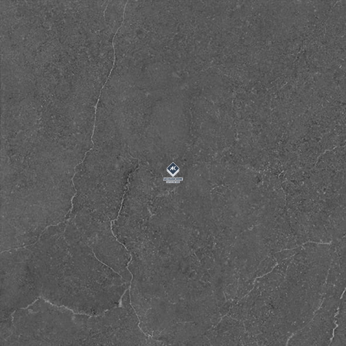 Gạch Ấn Độ 60x60 Xám Đen Vân Đá Fresco Black Bề Mặt Mờ