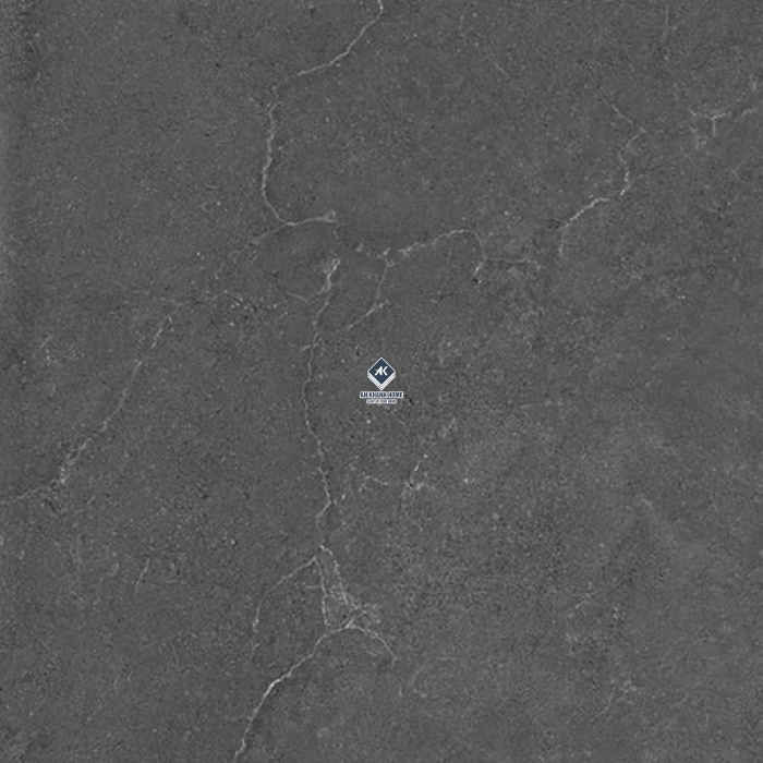 Gạch Ấn Độ 60x60 Xám Đen Vân Đá Fresco Black Bề Mặt Mờ