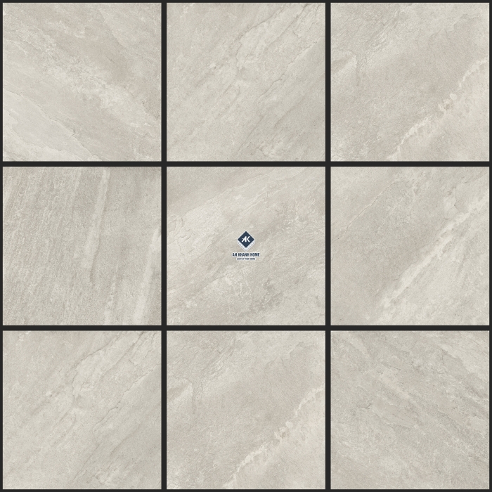 Gạch Ấn Độ 60x60 Xám Multistone Grey Bề Mặt Mờ