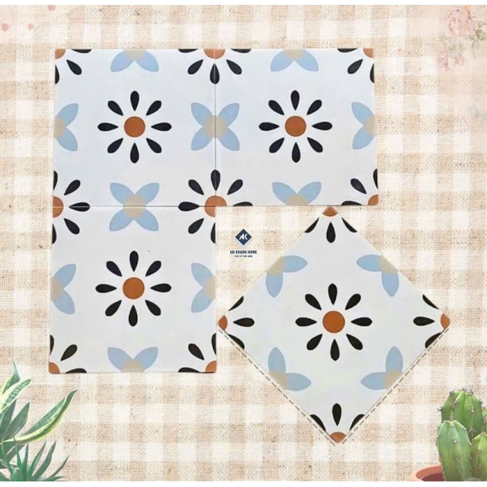 Gạch bông trung quốc 30x30 hoạ tiết tối giản