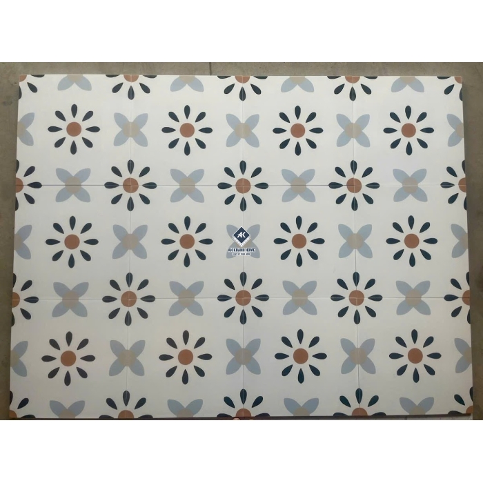 Gạch bông trung quốc 30x30 hoạ tiết tối giản