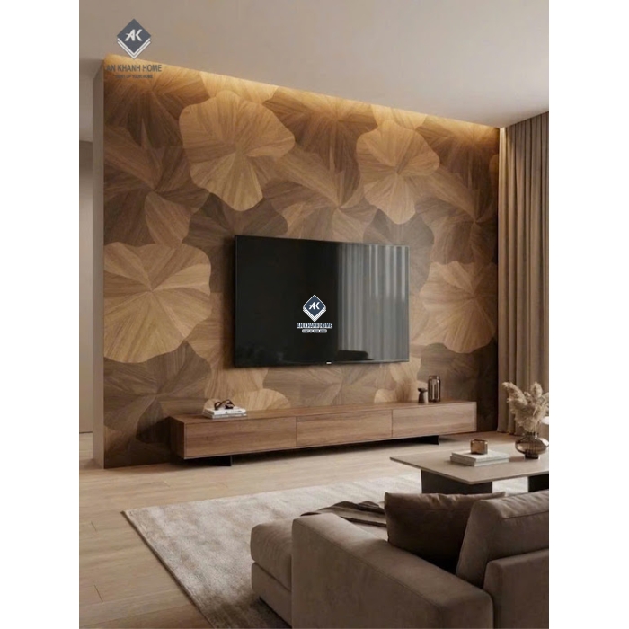 Gạch vân gỗ hoạ tiết lá sen 60x120 trung quốc