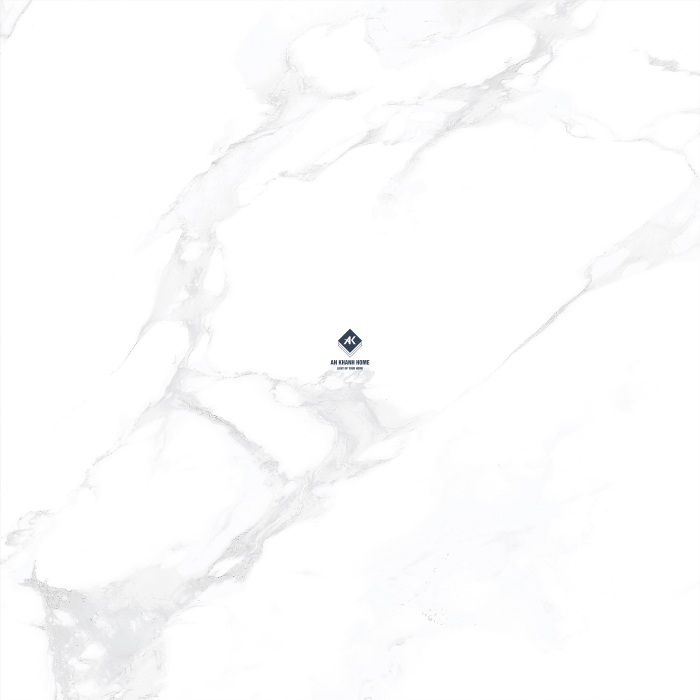 Gạch Ấn Độ 80x80 Màu Trắng Vân Đá Marble PEARL STAUARIO Bề Mặt Bóng