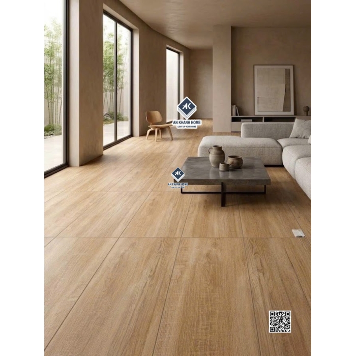 Gạch lát nền 60x120cm màu vân gỗ tự nhiên