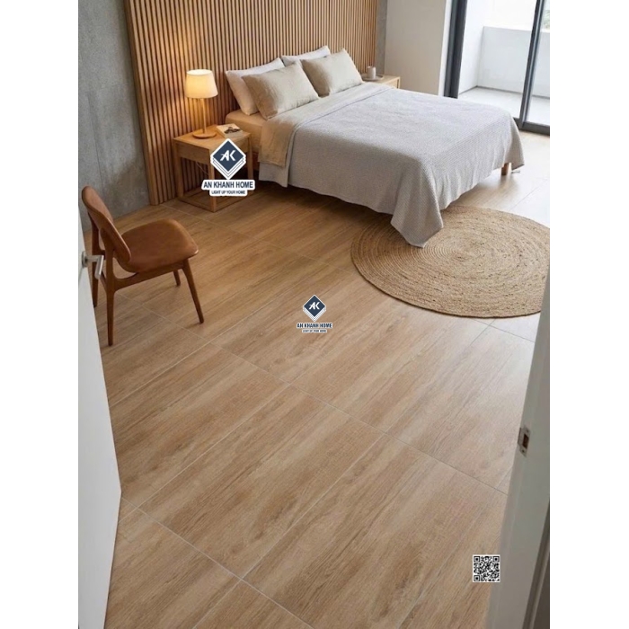 Gạch lát nền 60x120cm màu vân gỗ tự nhiên