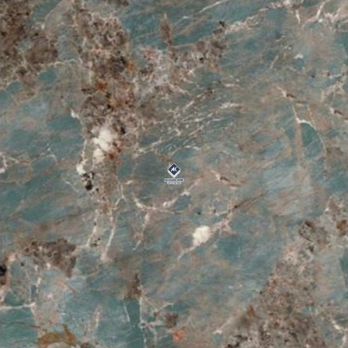 Gạch Ấn Độ 120x120 AMASONITE AQUA A 1230 Bề Mặt Siêu Bóng