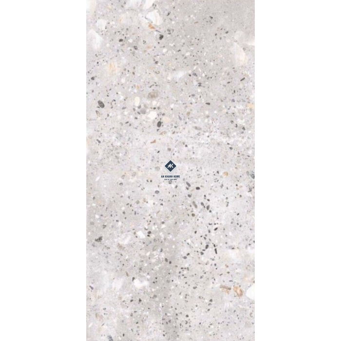 Gạch Ấn Độ 60x120 Terrazzo Torino Light AKGH 12024M Bề Mặt Mờ