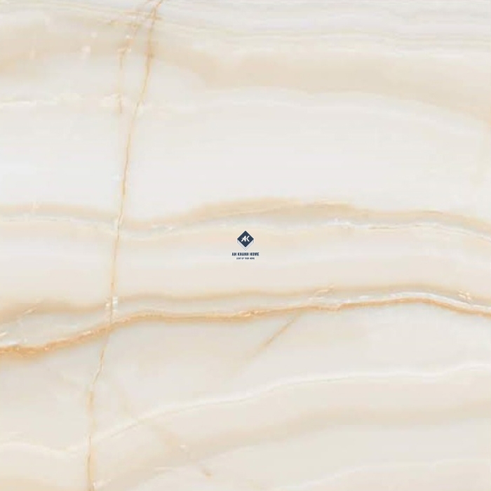  Gạch Ấn Độ 60x60 Màu Kem Vân Ngọc Trai Onice Beige AVA-66.1105 Bề Mặt Bóng