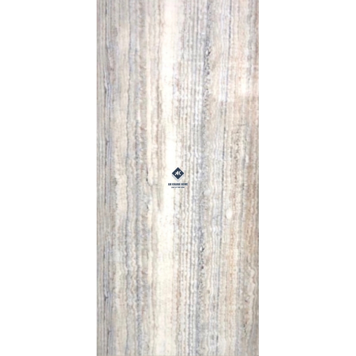 Gạch Ấn Độ 80x160 Màu Bạc Travertino Silver AVA-816.11 Bề Mặt Bóng