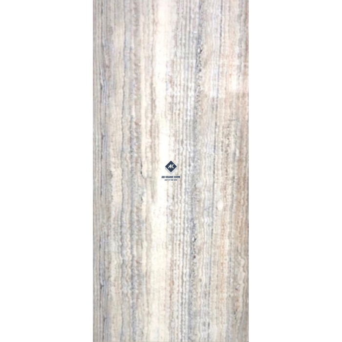 Gạch Ấn Độ 80x160 Màu Bạc Travertino Silver AVA-816.11 Bề Mặt Bóng