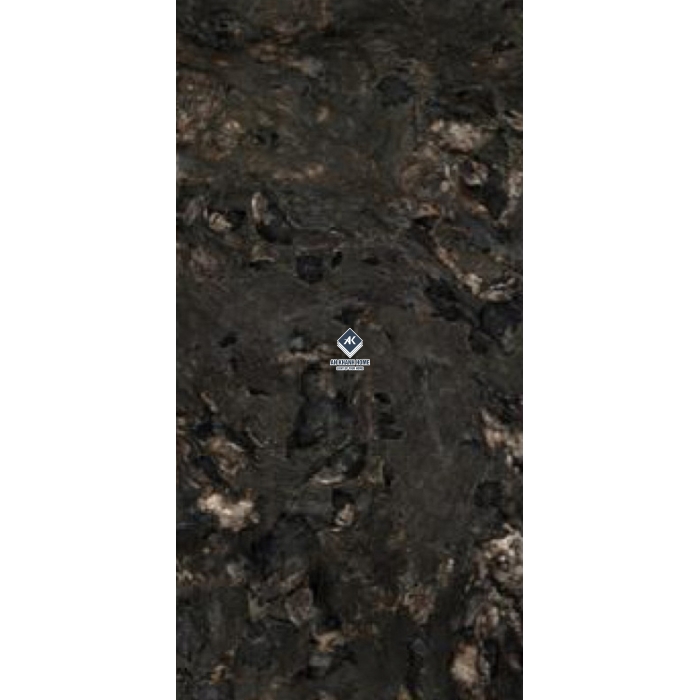 Gạch Ấn Độ 80x160 Màu Xám Đen Vân Đá Pisenza Nero AVA-816.D09 Bề Mặt Bóng